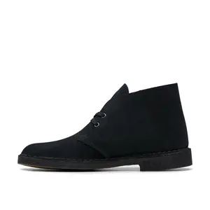 Clarks Desert Boot Black Sde - Men's