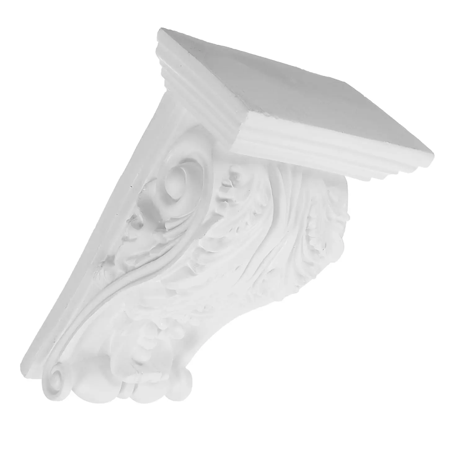 European Style PU Decorative Corner Moulding Trim Elegant Carved Applique for Home Living Room Decoration Lightweight and Easy to Install Durable Material Sophisticated Design