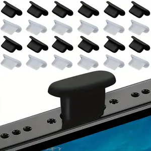 10pcs iPhone Dust Plug Silicone Cap, Compatible with Lightning Charging Port, Durable & Stylish Design, Essential Accessory for Iphones, Smartphone