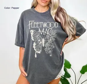 Comfort Colors Fleetwood Mac Graphic Tshirt Music Tee Rock Band Shirt Retro Music Tee Rock Music Lover T-shirt Vintage Band Shirts Stevie Nicks Shirt