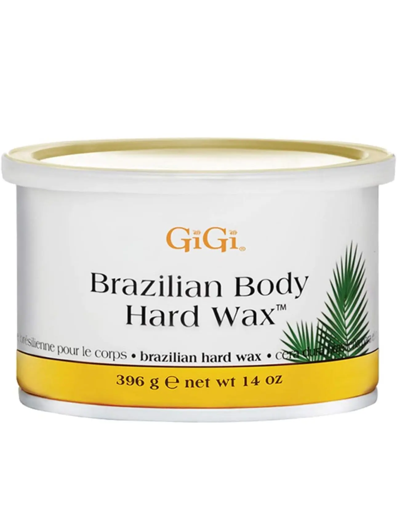 Brazilian Hard Wax for Hair Removal - Professional Stripless Formula for Sensitive, Smooth Skin, 14 oz Canister, Beauty & Personal Care Bath & Body Care Product, Brazilian Wax