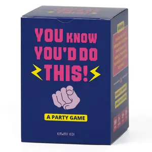 Hilarious Voting Party Card Game, Call Out Your Friends & Reveal Who They Really are, Perfect for Game Night & Parties - You Know You’D DO This!