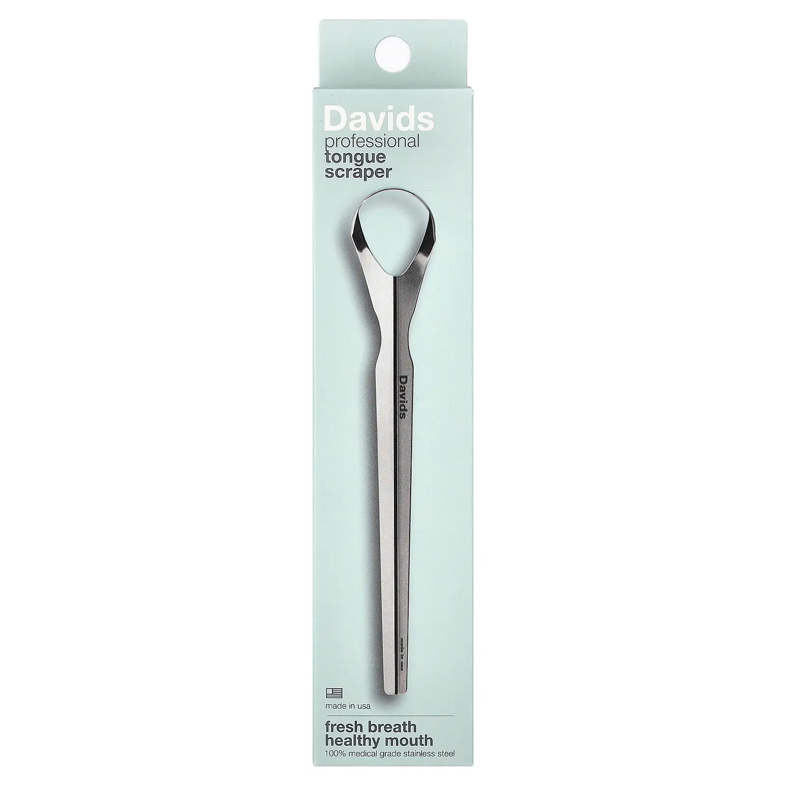 Davids Professional Tongue Scraper, 1 Scraper Davids Professional Tongue Scraper, 1 Scraper