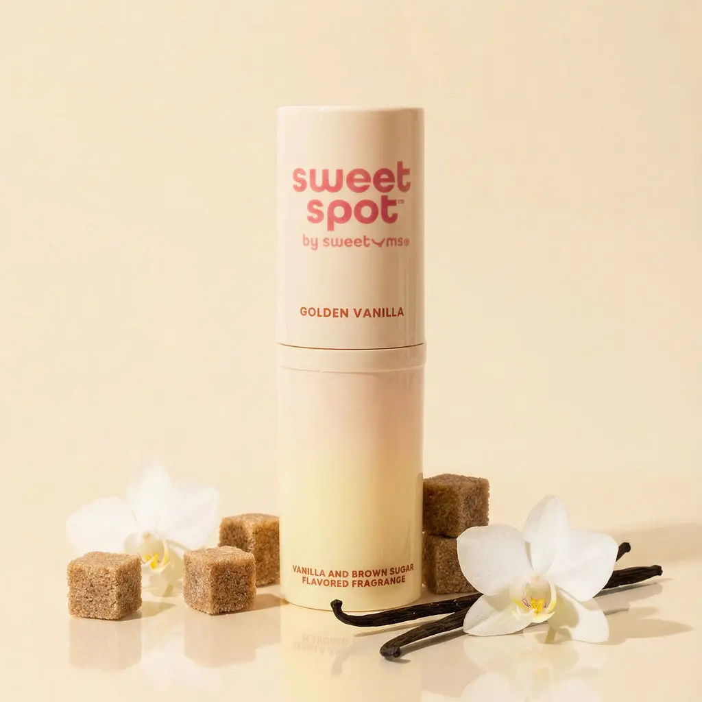 Golden Vanilla Flavored Solid Fragrance Stick- Vanilla & Brown Sugar Golden Vanilla Flavored Solid Fragrance Stick- Vanilla & Brown Sugar