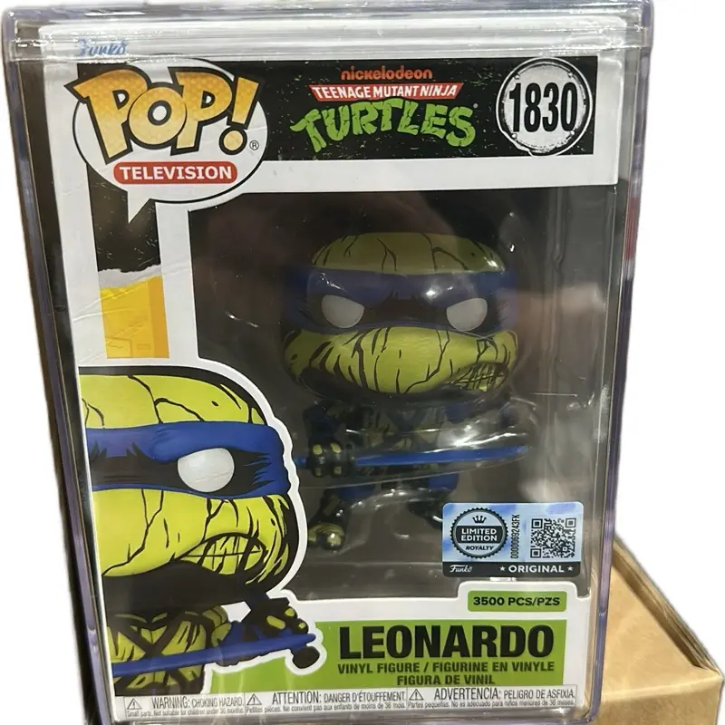 Funko Pop Leonardo Vinyl Figure - Limited Edition (LE 3500 Pcs), TV & Movie Character Collectible Item, Display Item Figurine
