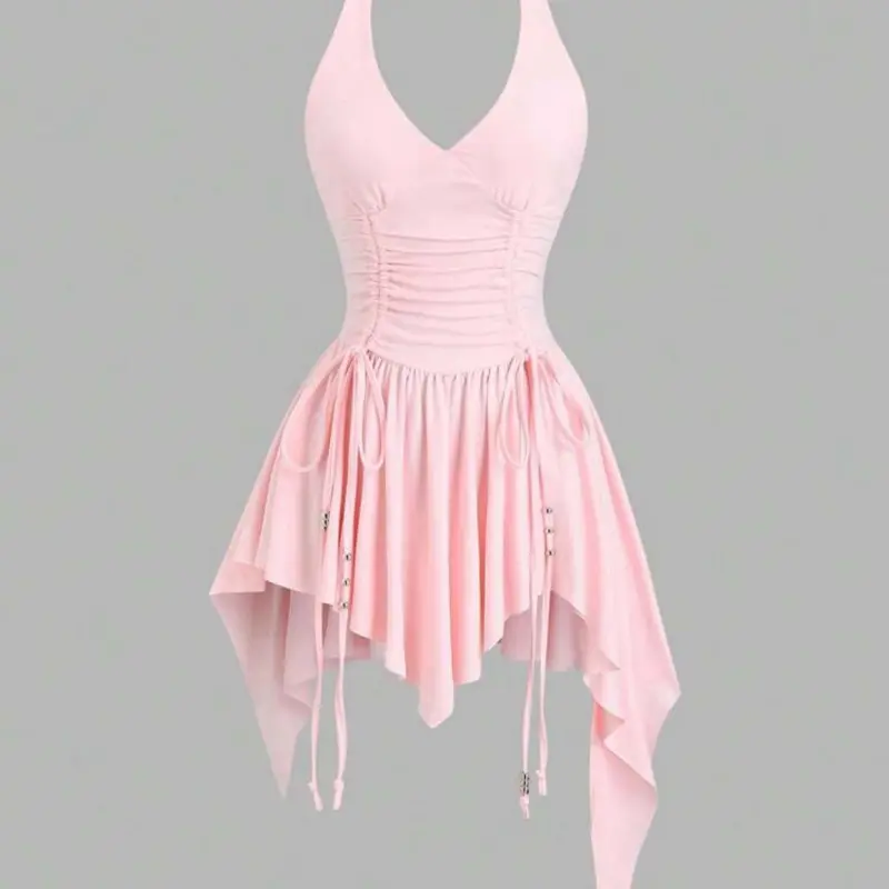 Summer backless dress Casual Sleeveless Womenswear