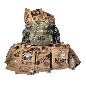 Military MRE Case Inspection Date Feb 2026 or Newer & New ACU Ruck Sack - Combo!