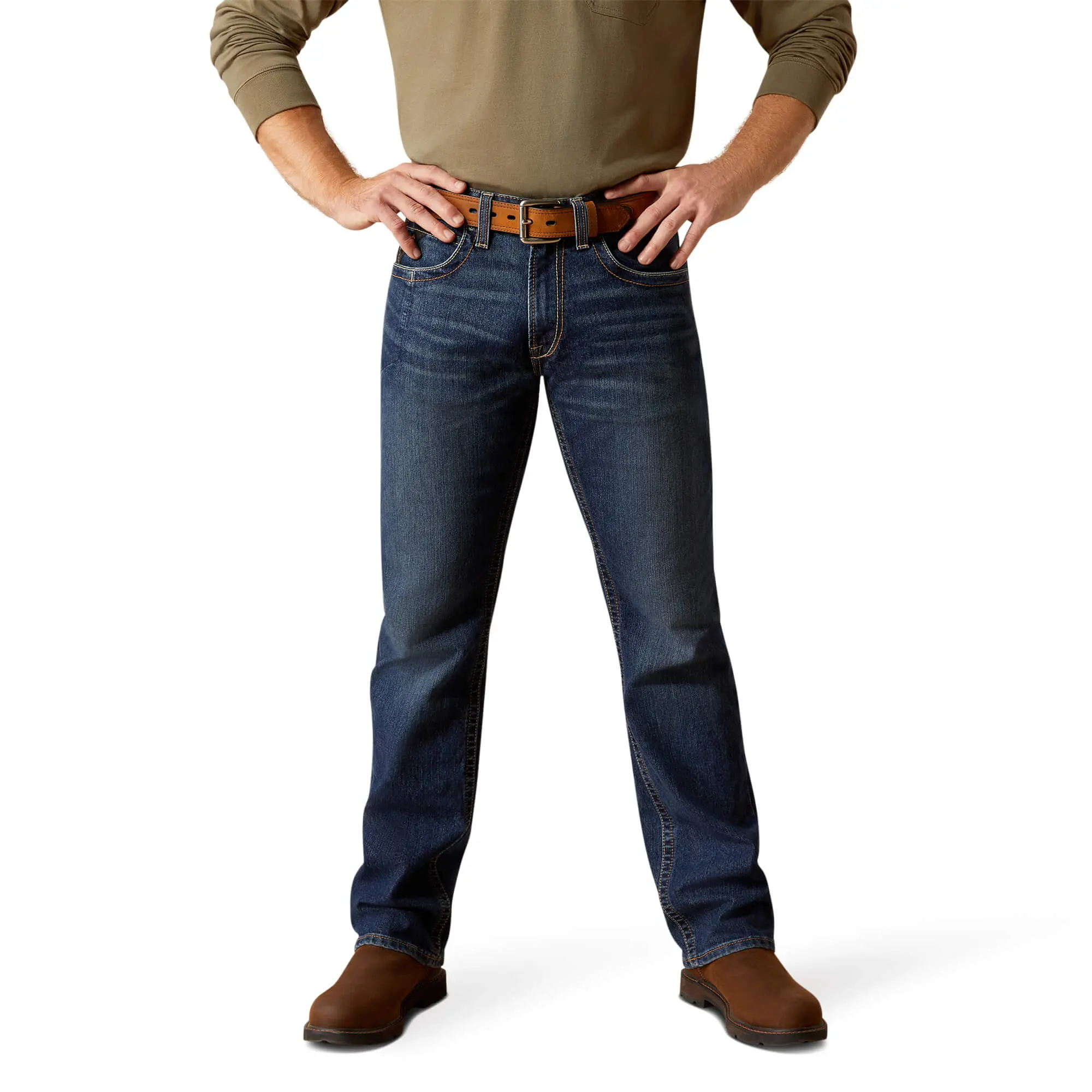 Men's Rebar M5 Straight Rail DuraStretch Leg Jeans