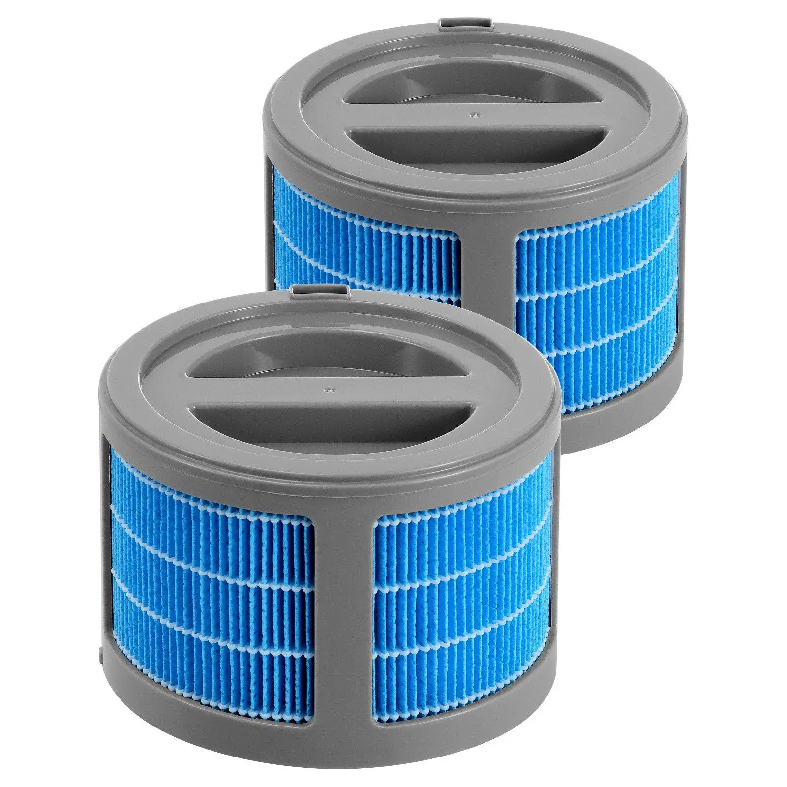 VEVOR Evaporative Humidifier Replacement Filter 2-Pack, 10L Model Compatible, Flat Opening Design, Filtration+Humidify Function, Ideal for Bedrooms/Living Spaces & Sensitive Users