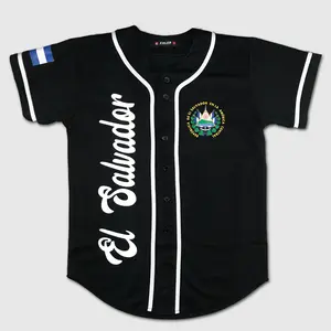 El Salvador Baseball Jersey Collection │ Inspired 3D Unisex Jerseys │ Multi-Color │ Size S-5XL Sports Top