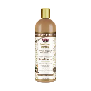 AFRICAN PRIDE MOISTURE MIRACLE HONEY, CHOCOLATE & COCONUT OIL CONDITIONER, 16OZ