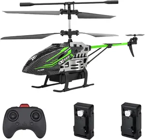RC Helicopter, Remote Controlled Helicopter, 2.4G RC Helicopter with LED Light, 3.5 Channel, Gyro and Fixed Height, Mini Helicopter Birthday Gifts for Children from 6 Years