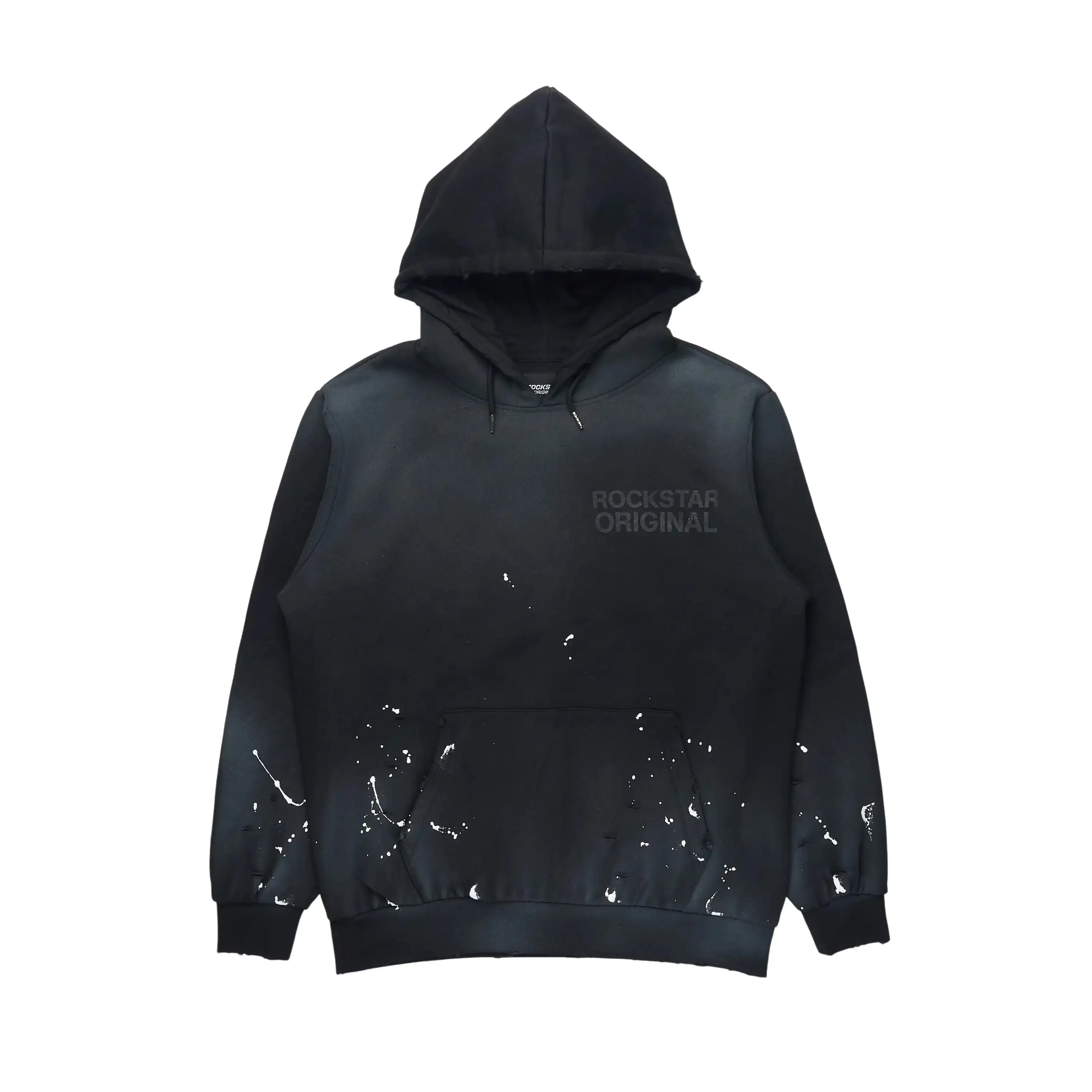 Reigna Black Oversized Hoodie
