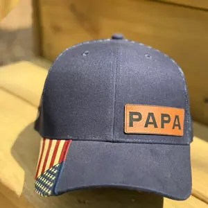 American Flag, Pawpaw, Papa, Grandpa, Pops, Dad, Daddy, snapback hat