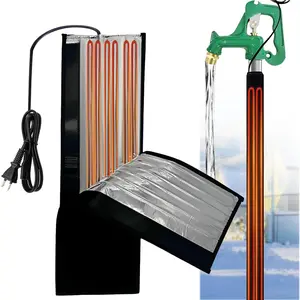 Water Pipe Heat Blanket with 9.8Ft Cord - Faucet Heat Tape, Prevents Pipe Freeze Heating Cable, Pipe Insulation Wrap for Outdoors, Winter, RV Sewer Hose (Max140˚F, 110V, 39" x 6" )