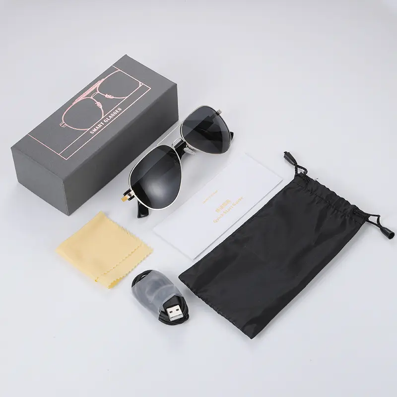 Smart Glasses Wireless Bluetooth Call Music Outdoor Sunglasses Anti-Blue Eyeglasses