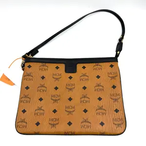 Pre-owned MCM AS SHOWN Clutches & Wristlets HZ 3229 Visetos leather shoulder bag 26.04.13