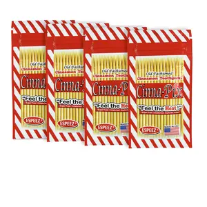 Old Fashioned Cinna-Pix Cinnamon Toothpicks, ~15 Count, 4 Packets