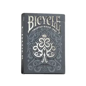 Bicycle Playing Cards Cinder Premium Smoke-Foil Custom Deck - Magician-Focused, Artistic Design, Enhances Playing Card Experience, Ages 12+, Card Game Enthusiasts