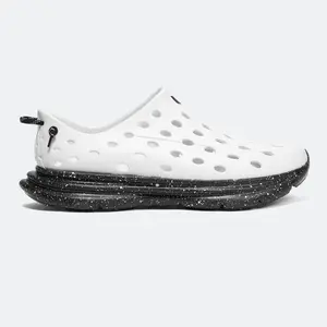 KANE Revive - White / Black Speckle Recovery Shoe - Everyday Sneaker, Shoe for Runners