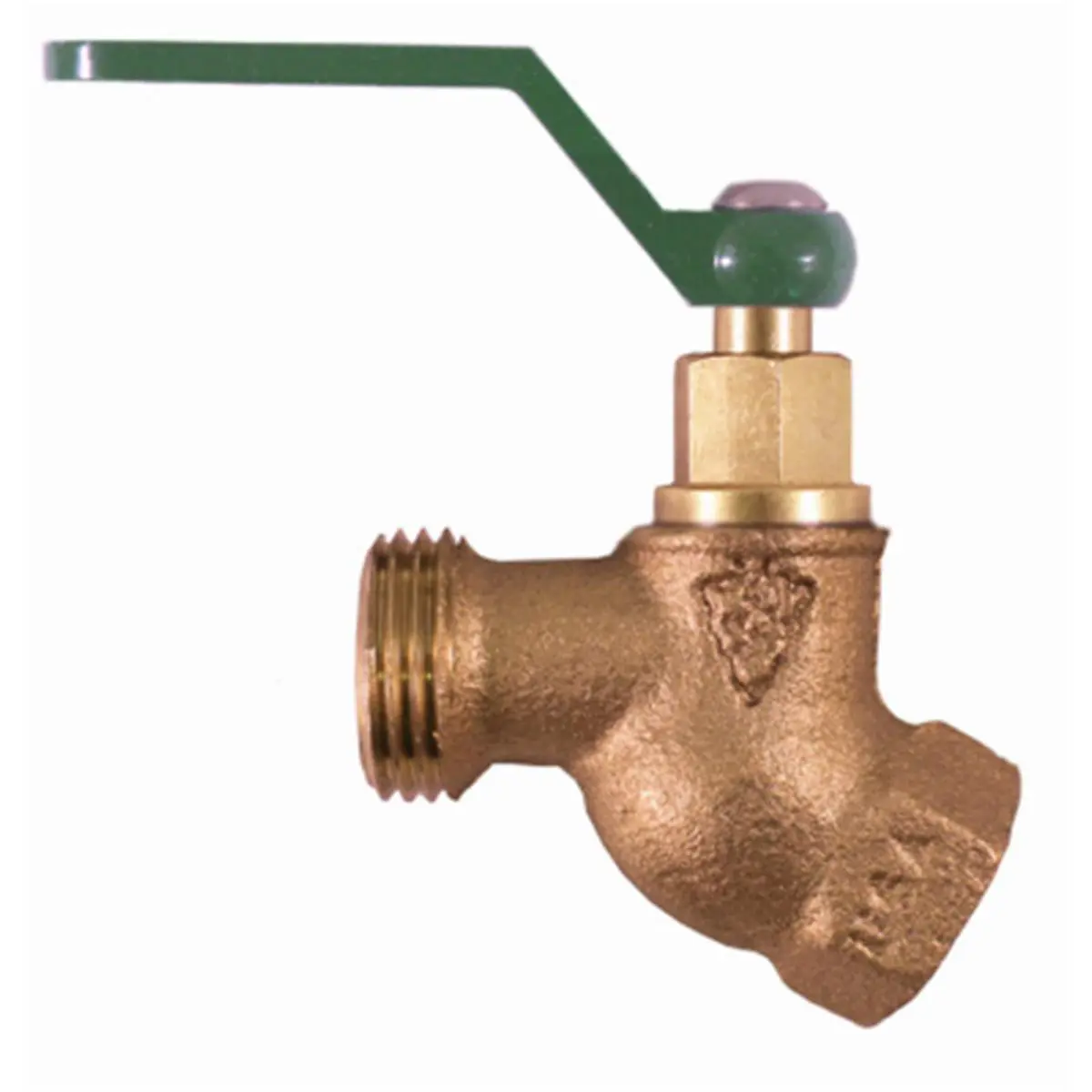 212 MAIN Lead-Free Brass Quick Turn Hose Bibb by Arrowhead Brass & Plumbing (253QTLF) - 1/2 in. FIP x 3/4 in., Right/Left Operation, Hose Bib Replacement, 4.5x1x2.5 in., 0.5 Lbs, 1/2 In. Female Iron Pipe X 3/4 In.