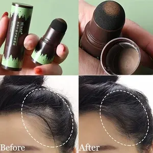 Unisex Hairline Concealer Powder, Natural Coverage Makeup, Waterproof Sweatproof, Men and Women, Ideal for Daily Use