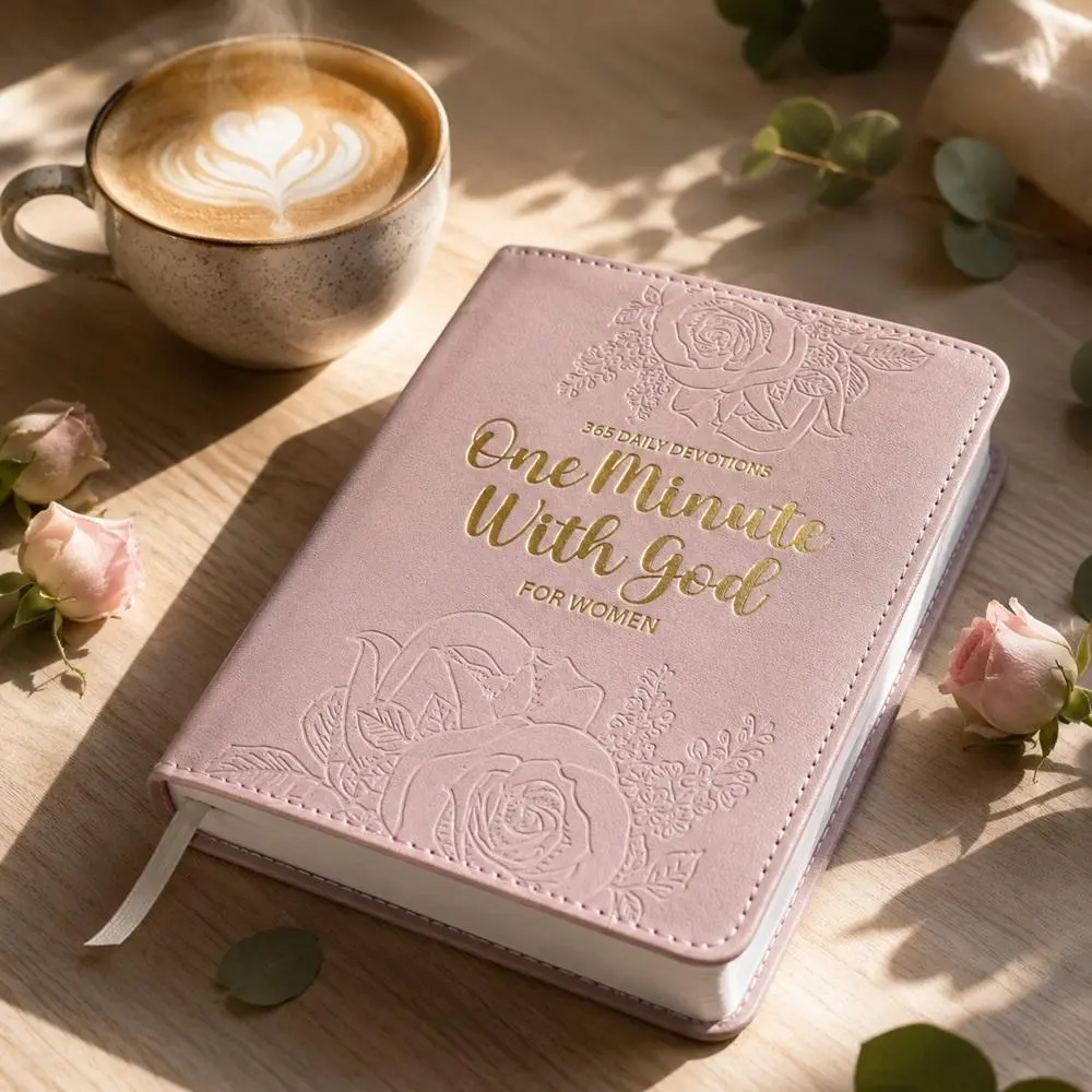 One Minute with God: A Woman'S Devotional Journal - A 365-Day Portable Daily Reflection Notebook; an Ideal Gift for Holidays And Birthdays; A Personal Growth And Spiritual Devotional Planner, Mother's Day Gifts