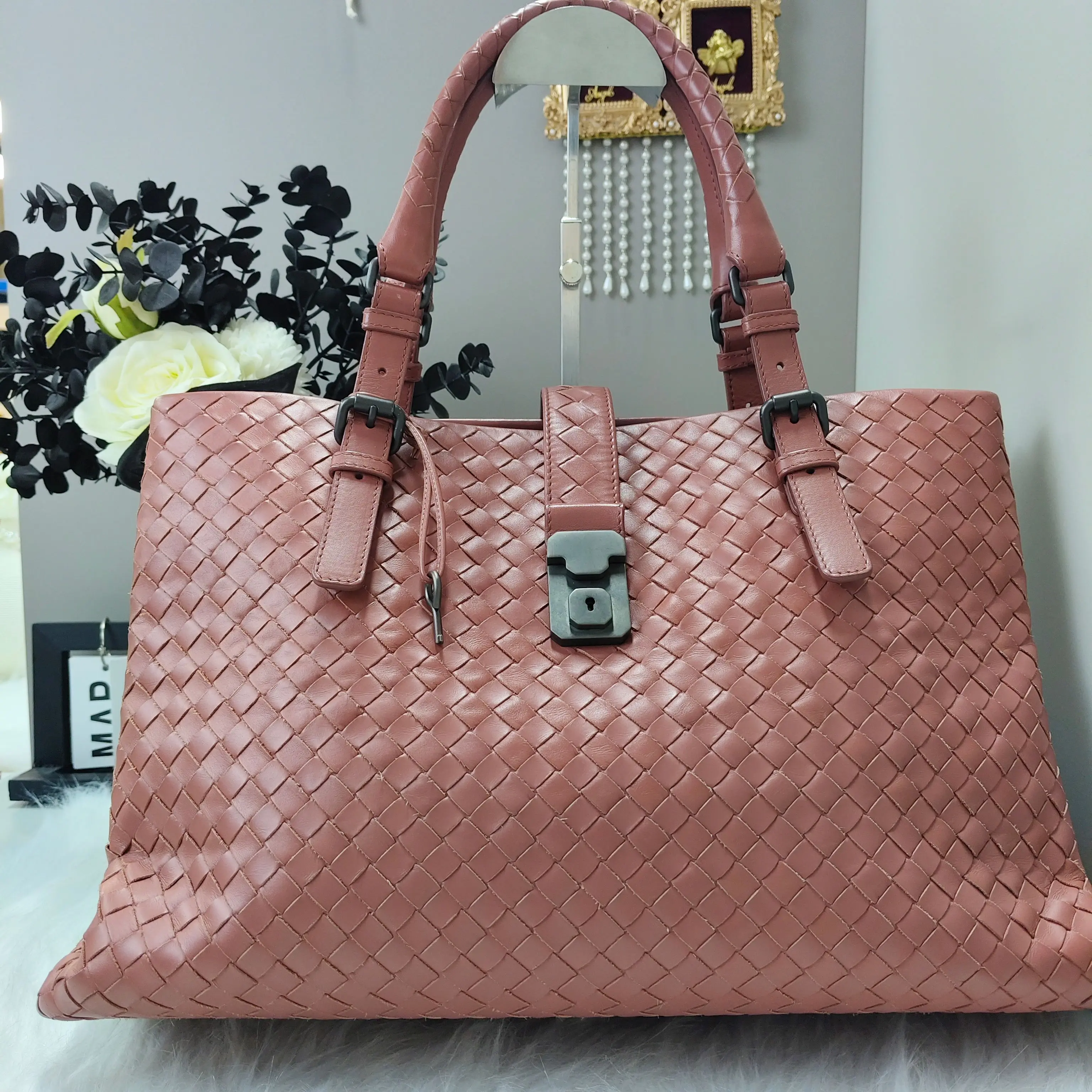 Pre-owned BOTTEGA VENETA BOTTEGA VENETA^/Top Handle Bags/JSB1715002