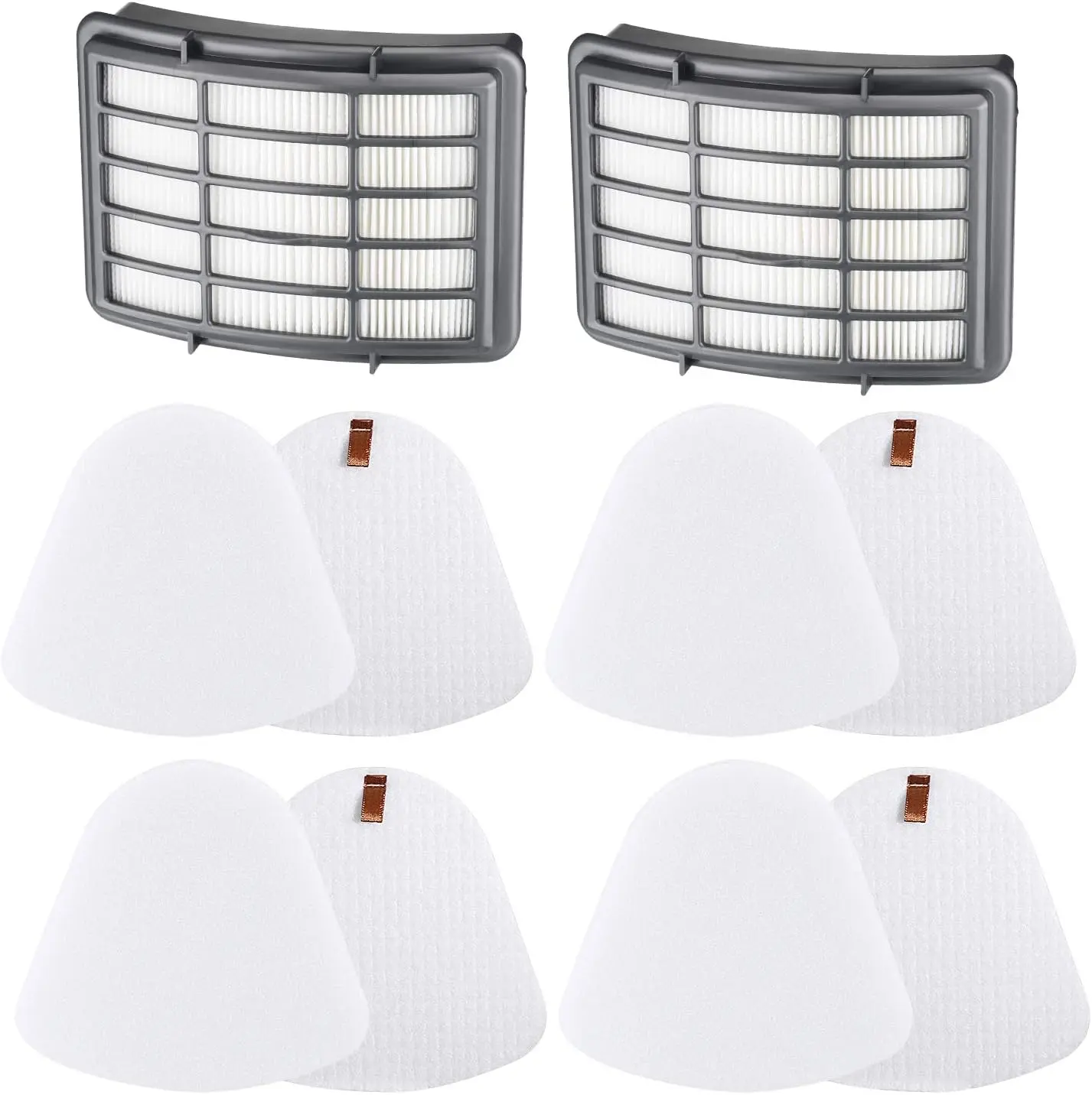 [New Deal] 4+2 Pack Filters for Shark Vacuum Navigator Lift Away Filter Replacement Models NV350 NV351 NV352 NV355 NV356E NV360 UV440 UV540 CU500 XFF350 XHF350