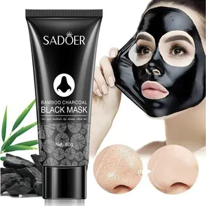 Bamboo Charcoal Peel-Off Face Mask DeepCleansing Blackhead Remover T-Zone Carefor Clearer Skin Facial Skin Care Product forWomen & Men 60g