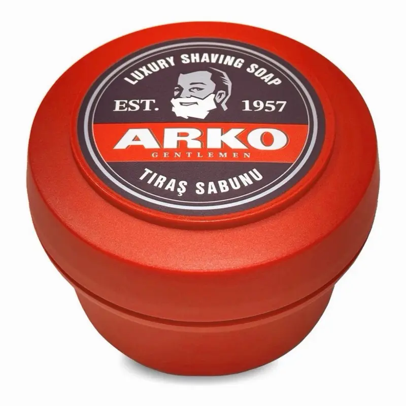 Arko Classic Wet Shaving Soap, 150gm Tub Jar for Traditional Turkish Barber Use, New