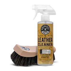 CHEMICAL GUYS Leather Care Kits - Dashboard Leather Cleaner, Interior Detailing Products for Car Seats, Dashboards, Couches
