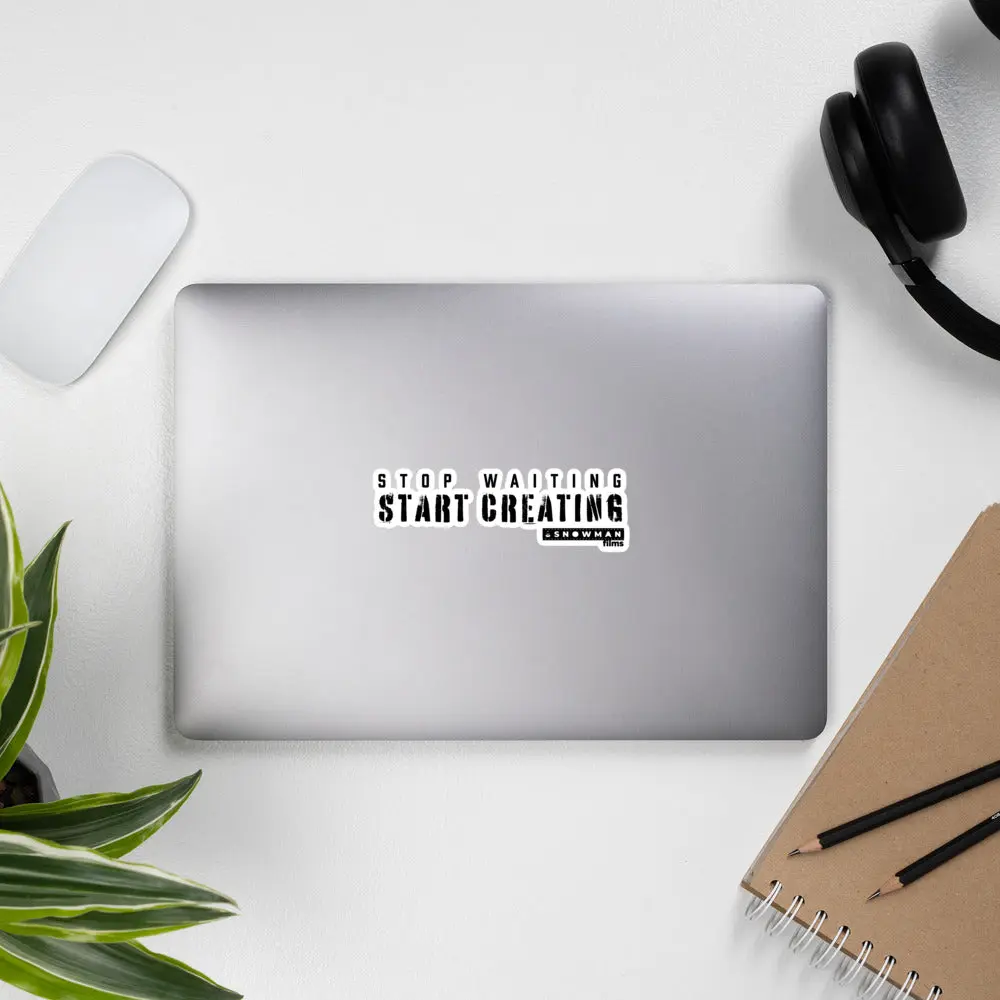 Stop Waiting, Start Creating Stencil Stickers
