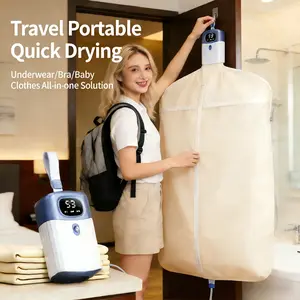 Portable Foldable Mini Dryer, High-Efficiency UV Disinfection, Bactericidal, Travel Portable, Home Emergency, Dorm Essential, Sterilizer Dryer Combo