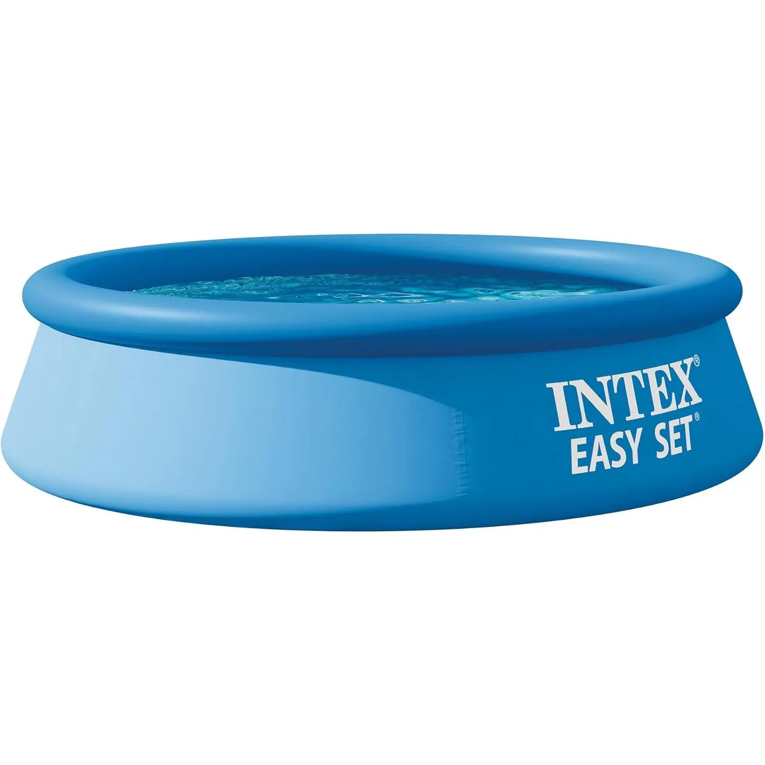 INTEX Easy Set 8 ft x 24in Above Ground Pool, Round Inflatable Swimming Pool, Pump Not Included