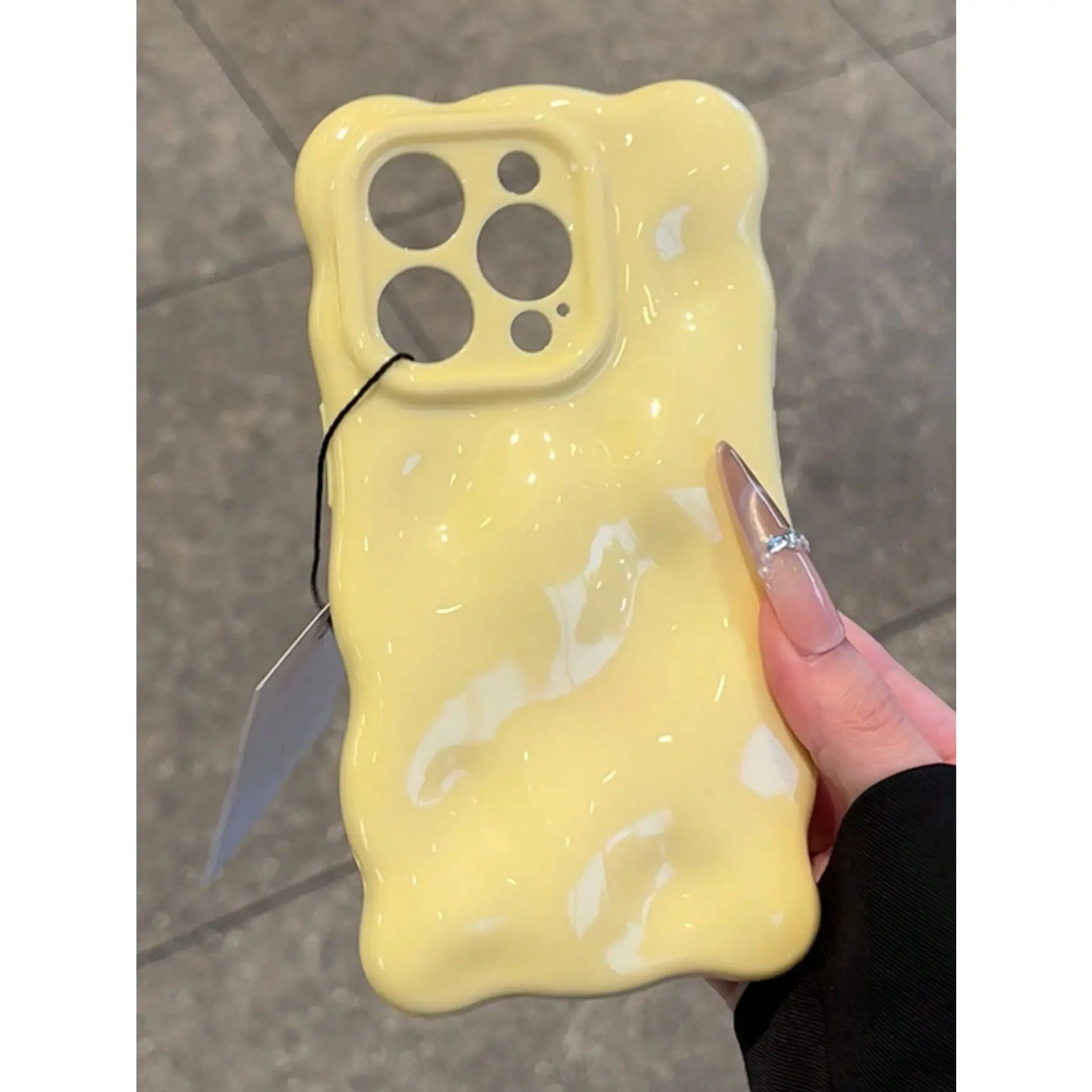 Dopamine Candy-Colored 3D Cube Solid Wave-Design TPU Soft Smartphone Case for iPhone 17-13, Glossy Macaroon Accessory with Shockproof, Waterproof, Drop-Resistant, Scratch-Resistant Protection for Devices, Ideal Gift for Loved Ones summerwins