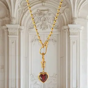 Euro chain necklace