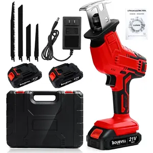 Reciprocating Saw for 36V Battery, 3 Variable Speed, Brushless Tool-Free Blade Change, 4 Saw Blades for Metal Wood PVC Cutting