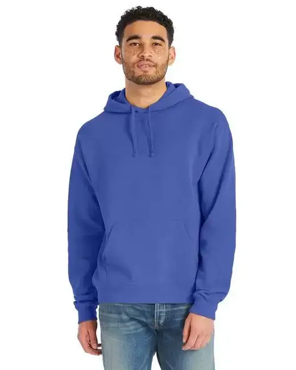 Hanes ComfortWash GDH450 Unisex Longsleeves Ribbed Jersey Sweatshirt - 7.2 oz 80/20 Polyester-Cotton Pullover, Plain Casual Men's Top