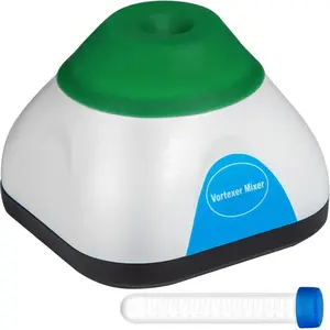 Vortex Mixer, 6000rpm Mini Vortex Mixer Shaker Touch Function USB Charging Vortex Shaker, Mix Up to 50ML 6mm Orbital Diameter for Paint Tattoo Ink Test Tube Nail Polish, Test Tube Included