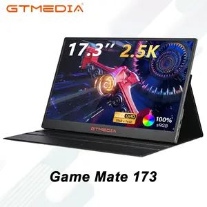 GTMEDIA GAMEMATE　17.3” Portable Monitor 2.5K　165Hz 144Hz HDMI DP gaming equipment for PC MAC Laptop Phone Xbox PS5 Switch