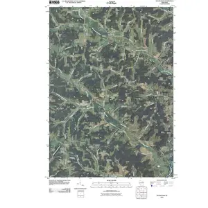 Gillingham Wisconsin USGS Topographic Quadrangle Map, 2013, 1:24000