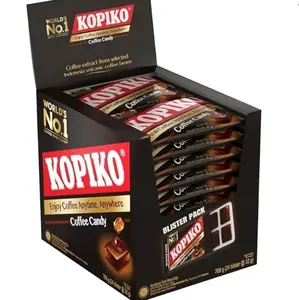 Kopiko Coffee Candy - Your Take-Out Pocket Coffee for Every Occasion - Hard Candy Made from Indonesia’s Coffee Beans — Contains Real Coffee Extract for Better Taste 1.13 Ounce Pack of 24 Candies