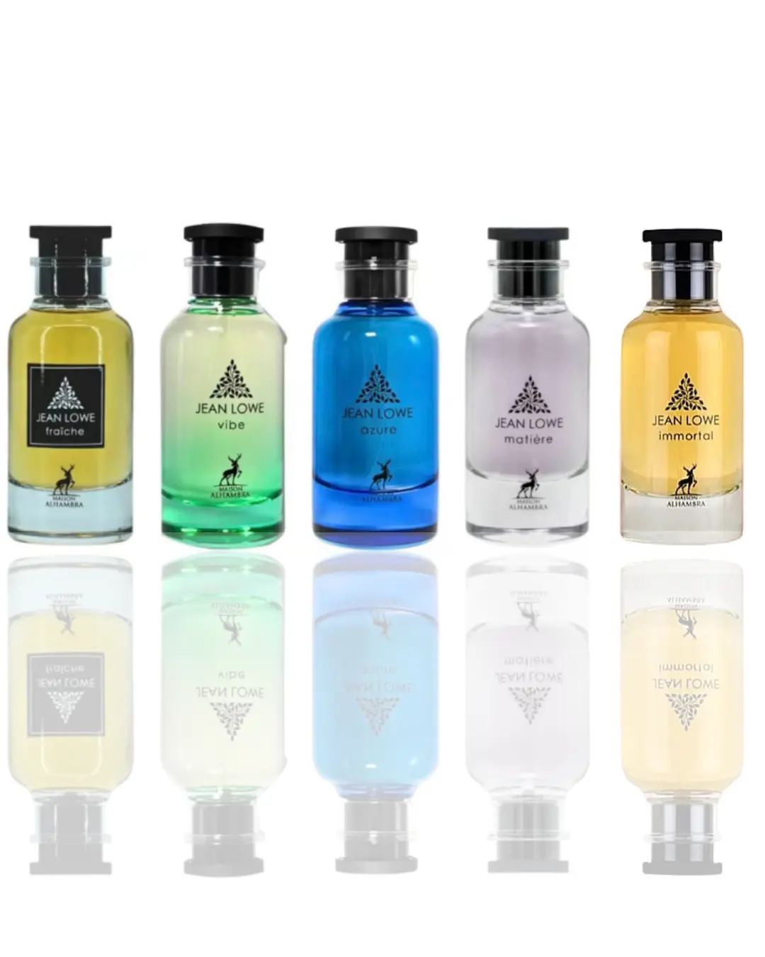 Men's 5-Piece Cologne Bundle Pack - Perfume Sets, EDP Fragrance Beauty Set with Citrus Lavender Notes (Fraiche, Vibe, Aruze, Matiere, Immortal) for Daily Use, Clean Luxurious Fragrant Men's Fragrance Gifts