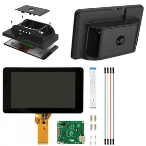 Official Raspberry Pi 7" Touchscreen with Pi 4 Compatible Case