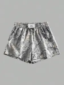 Women's Plain & Camo Print Shorts, Casual Comfy Breathable Shorts for Summer, Ladies Bottoms for Daily Wear