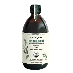 Flora Biome Live Probiotic - Natural Supplement for Health - Edible