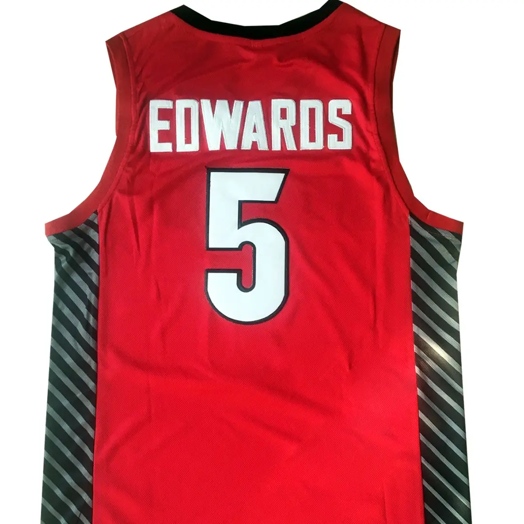Men's Jersey Shirts, Casual Short Sleeve College #5 Embroidered Fan Apparel, Gift Idea for Sports & Fitness, Male, Adults
