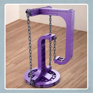 Anti-Gravity Building Blocks, Creative Tensegrity Sculptures Novel Physics Balance Children's Puzzle DIY Brick Toy Early Education Assembly Building Block Toy for Children