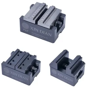 XIN DIAN H54 Self-centering Vise with 0.03mm Accuracy Compatible with EROWA & SYSTEM 3R Zero Positioning for Soft Materials